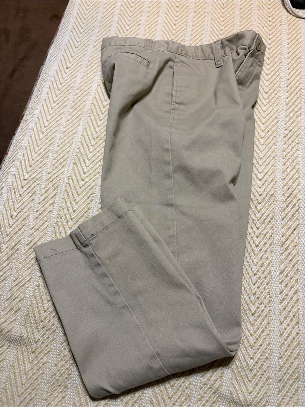 Boy’s Classic Casual Pants in Light Khaki